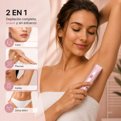Depiladora 2 en 1